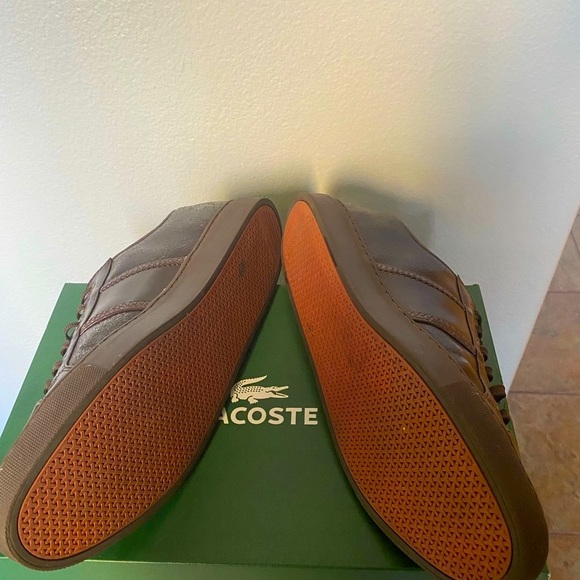 ❤️ MEN LACOSTE ✅ SALE ✅. LEATHER SHOES . - Picture 10 of 12